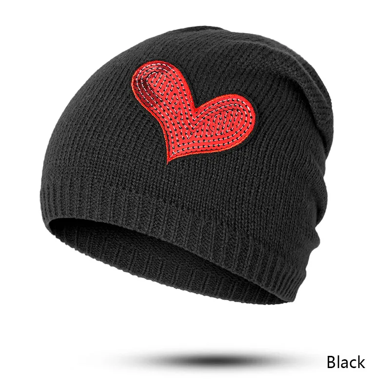 MLTBB модная женская зимняя шапочка вязаная Осенняя Skullies Beanies шапки женские уличные шапки Прямая поставка - Цвет: Black