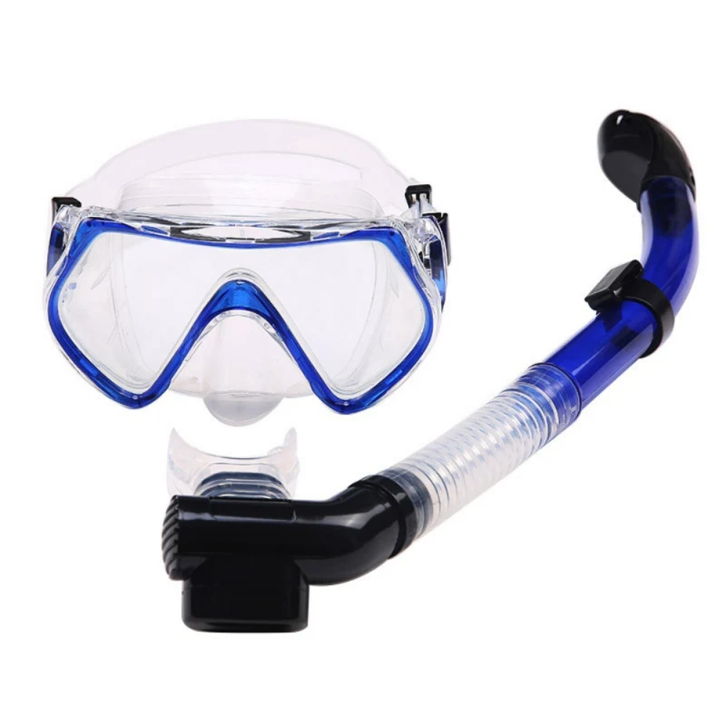 Professional Underwater Diving Mask Set Swimming Training Scuba Full
