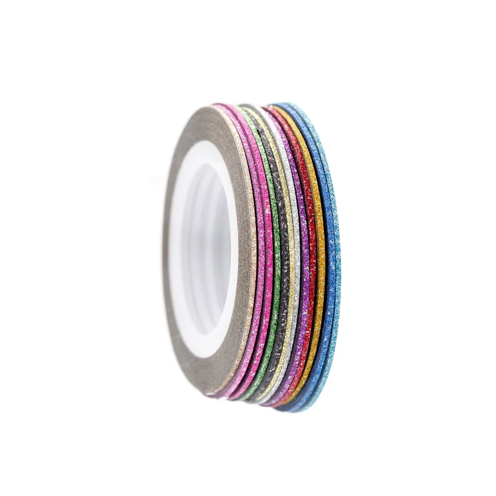 ROSALIND, 10 цветов на выбор, УФ-Гель-лак для ногтей, матовый цвет, 1 мм, полоскающая лента, линия, шероховатый стиль, наклейки для украшения ногтей