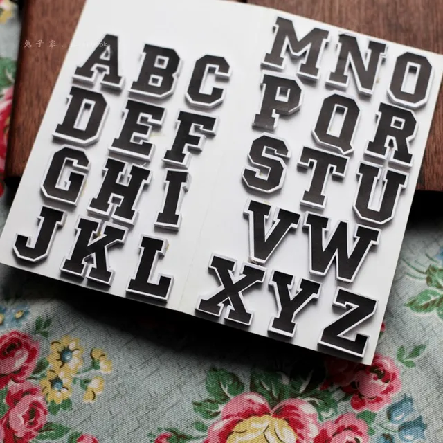 black and white letter stickers scrapbook self adhesive stickers for black letter stickers