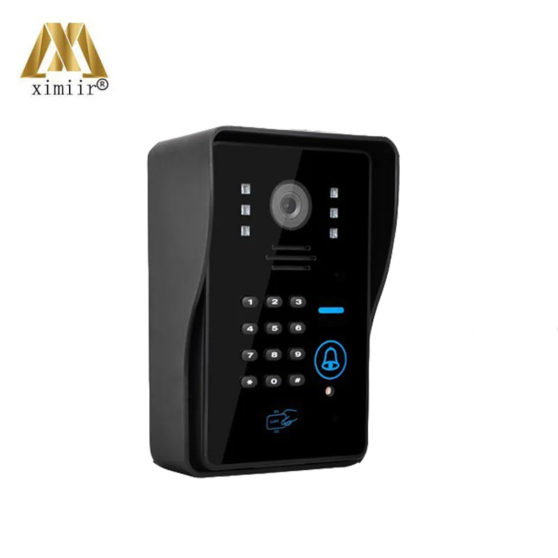 Хорошее качество мобильный wifi видео дверной телефон дверной звонок RFID карта пульт дистанционного управления дверь контроль доступа