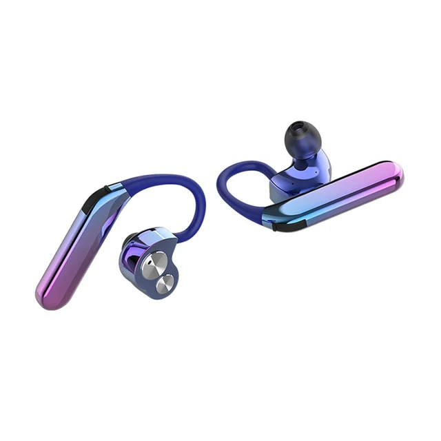 

New TWS X6 Bluetooth Headset Wireless Bilateral Stereo Hanging Ear Type 5.0 Sport Waterproof Dual Action Coil Wireless Earphone