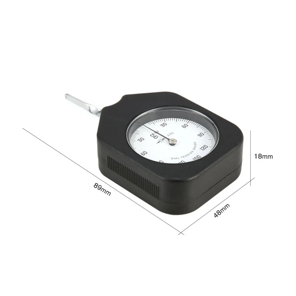 150 г аналоговый тенсиометр цена с одной указкой датчик контроля натяжения с циферблатом метр тестер табличный динамометр боковой измеритель натяжения