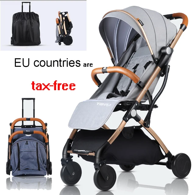 $US $112.16  Baby Stroller Lightweight Portable Travel System Can Be On Yhe Airplane Prams For newborn B B Cart 