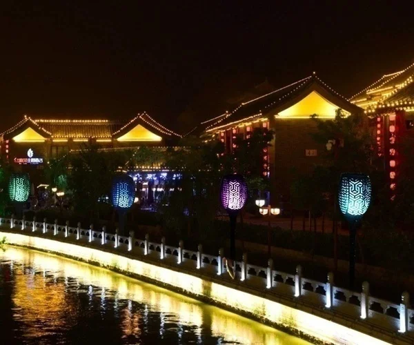 Chama à Prova Lâmpada da Tocha Luz do Jardim ao ar Solar Livre Dwaterproof Água Led Paisagem Lâmpada Gramado 7 Cor 18 Cheap Lâmpadas solares