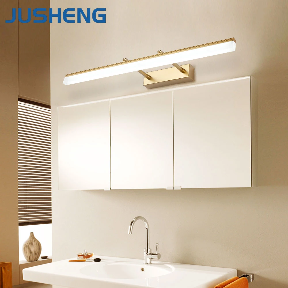 JUSHENG Modern Bathroom LED Wall Lamp Lights with
