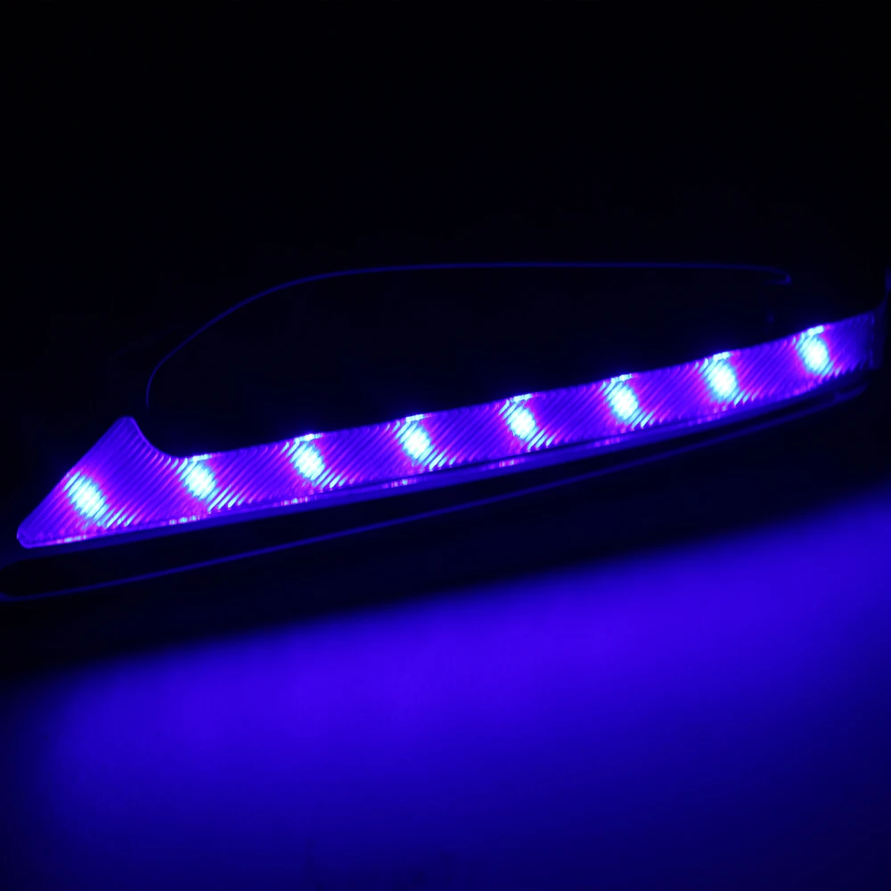 LEEPEE 1 pair 12V 3W 46 LEDs Car Side Turn Signal Lights LED Car Side Lamps Blade Shape Car-styling Auto Accessories LEEPEE 1 pair 12V 3W 46 LEDs Car Side Turn Signal Lights LED Car Side Lamps Blade Shape Car-styling Auto Accessories