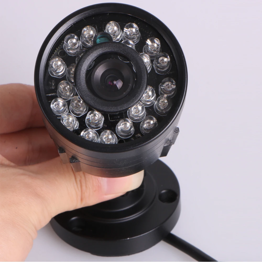 

1200Tvl Home Waterproof CCTV Camera Surveillance 6mm Lens Security Bullet Camera Day & Night Vision Black White
