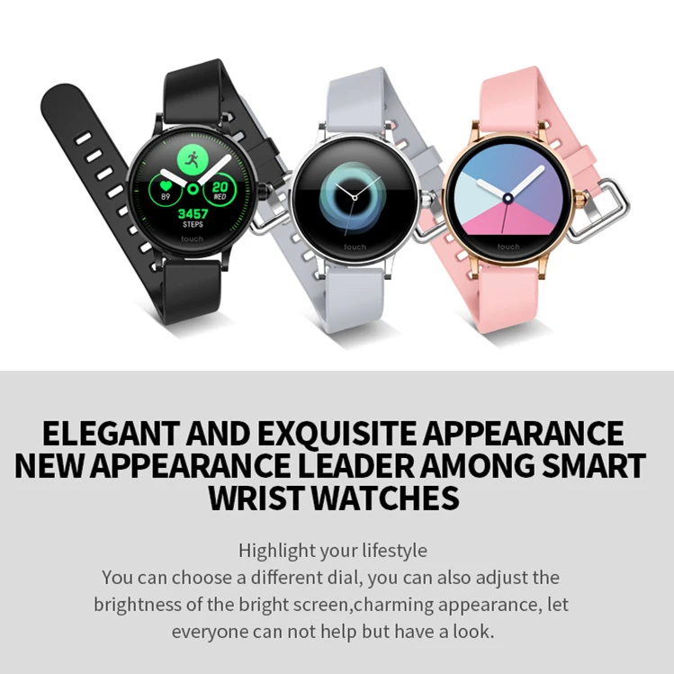 S9 Smart Bracelet 1.04 Inch IPS Color Screen Fashion Smart Watch Female Physiological Cycle Exercise Heart Rate Blood Pressure
