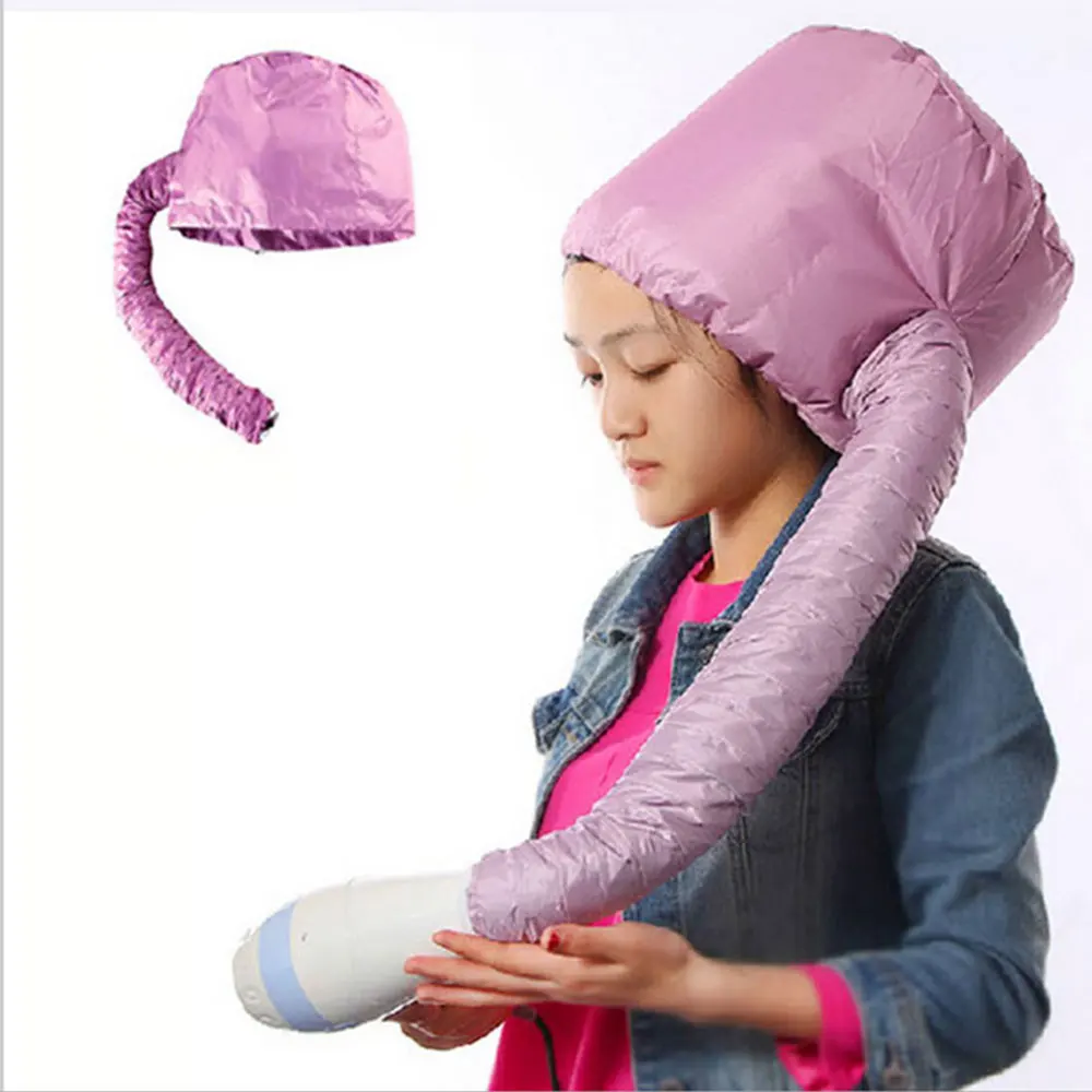 Gray Hair dryer cap hairdressing hairstyling drying cap barber accessories hair care styling