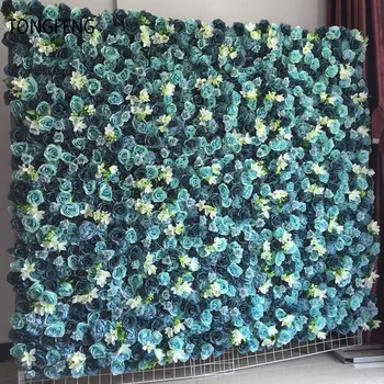 

10pcs/lot Artificial silk rose peony flower wall wedding backdrop decoration flower runner table centerpiece flower TONGFENG