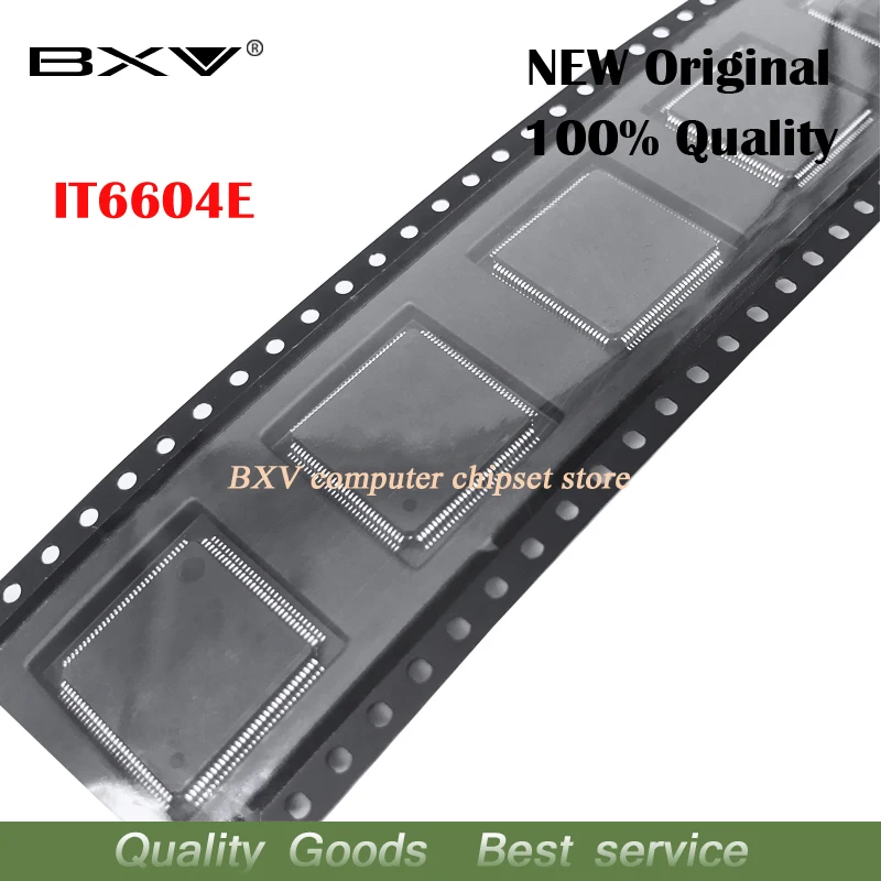 

2pcs IT6604E QFP-128 Chipset New original