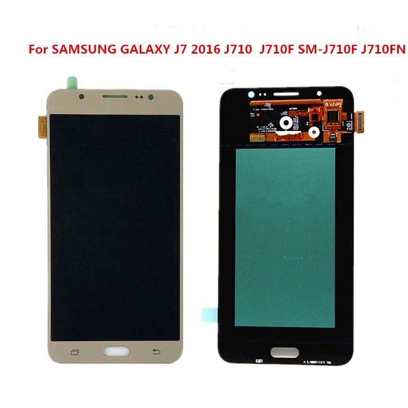 

100%original LCD display For SAMSUNG GALAXY J7 2016 J710 J710F SM-J710F J710FNLCD Display Touch Screen Digitizer Replacement