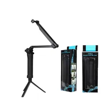 3-Way Monopod Arm Mount Adjustable stand Bracket Handheld Grip 3 Way Tripods For GoPro Hero 7 6 5 4/3+ SJ4000 SJ5000 Xiaomi Yi 3-Way Monopod Arm Mount Adjustable stand Bracket Handheld Grip 3 Way Tripods For GoPro Hero 7 6 5 4/3+ SJ4000 SJ5000 Xiaomi Yi