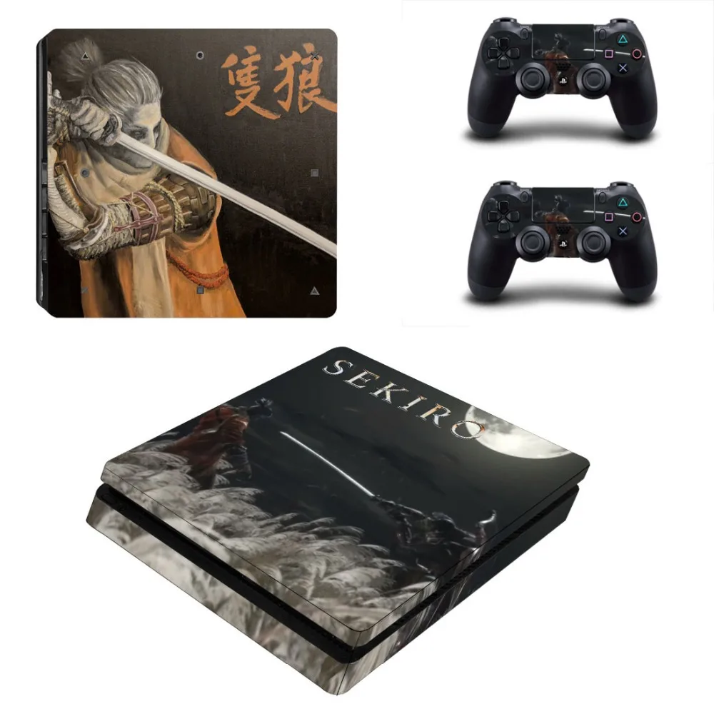 Sekiro Shadows Die Twice Ps4 Slim Skin Sticker Vinile Per Playstation 4 Console E Controller Ps4 Slim Skin Stickers Decalcomania