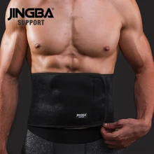 Поддержка JINGBA поддержка для талии спортивный пояс защитный триммер для талии приталенный брюшной пояс для похудения запотевающий в области талии мускуляционный абдоминал