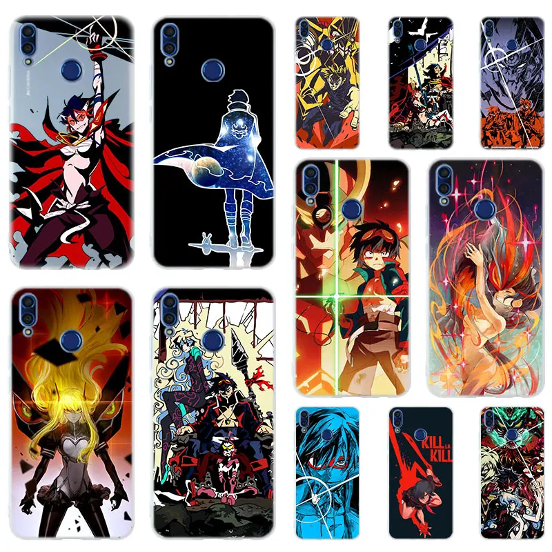 

Tengen Toppa Gurren Lagann 2 Soft Silicone Case Cover For Huawei Honor 9 10 Lite 6X 7X 8X Max Phone cases 7A 8A 8C V20 PLAY 10i