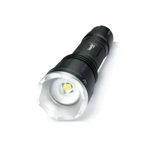 Uniquefire супер легкий для переноски XM-L светодиодный 5 режимов ручной черный фонарь масштабируемый фонарик для 1*18650 литий-ионная аккумуляторная батарея