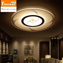 The living room lights slim LED ceiling lamps of modern minimalist circular bedroom lamp lamp Restaurant