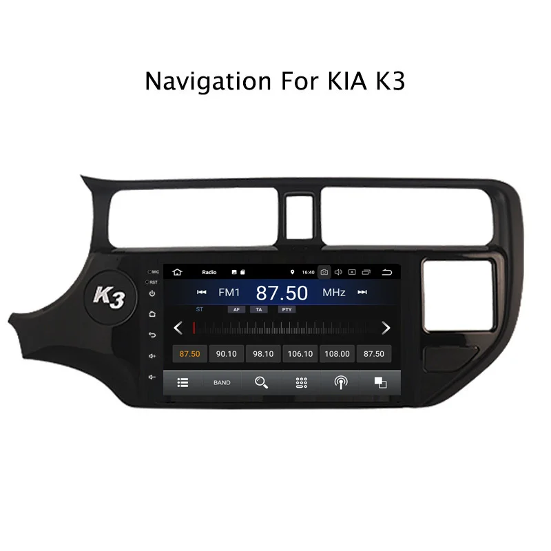 Sale 9Inch PX30 Android 9.0 Car DVD Multimedia Player For Kia K3 2016 2017 2018 GPS Navigation Radio Stereo Audio 1