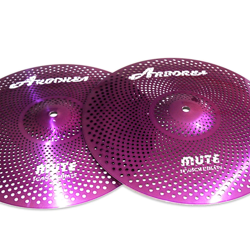 

Arborea Purple Colour low volume cymbal 14'' HiHat