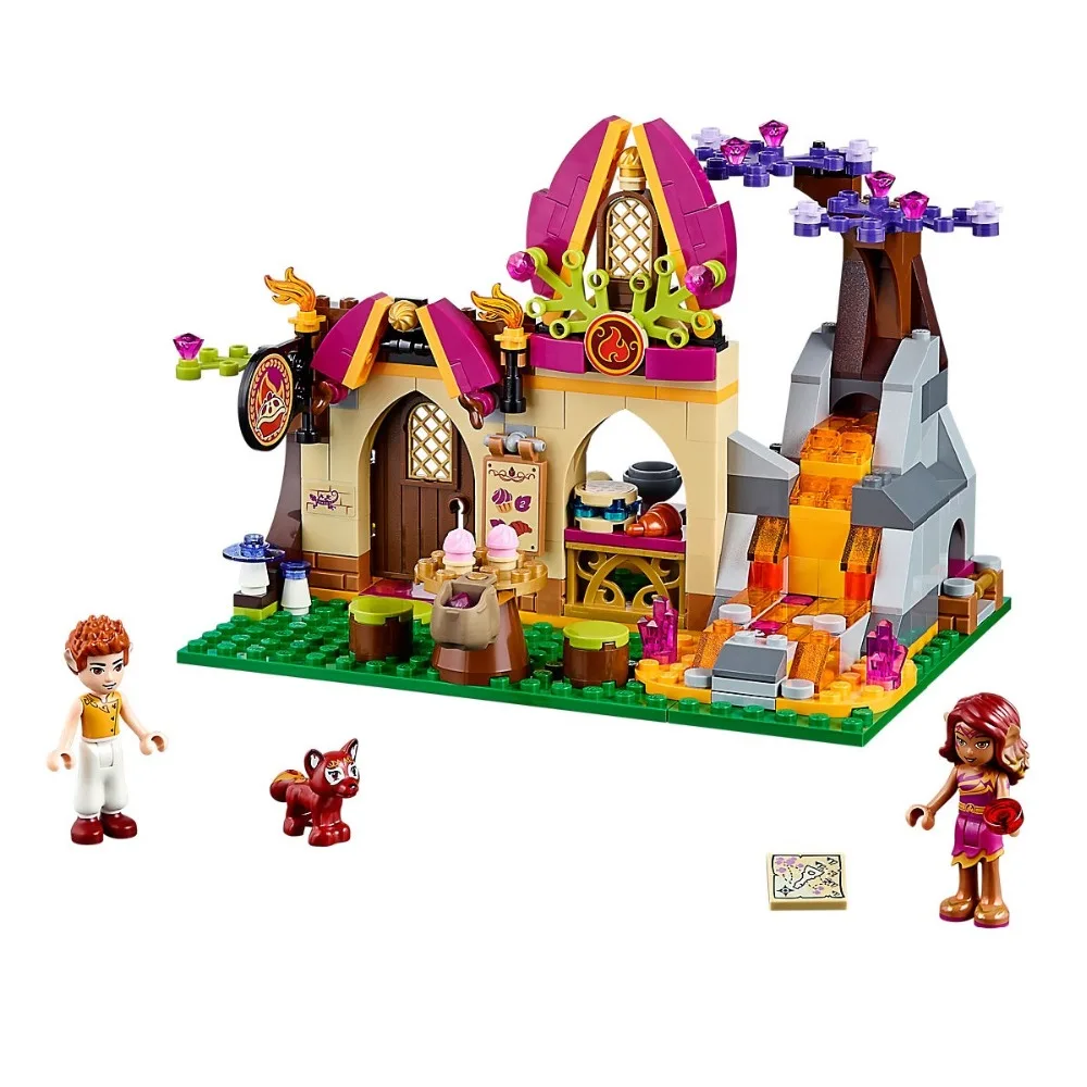 

Azari and the Magical Bakery Compatible Legoe Elves 41074 Friends Building Blocks Bricks Model toys for children Girl Gift 323Pc