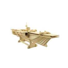 DiI 3D деревянные пазлы Дети Взрослые авианосец деревянные игрушки-паззлы Обучающие образовательные экологические сборные игрушки игры