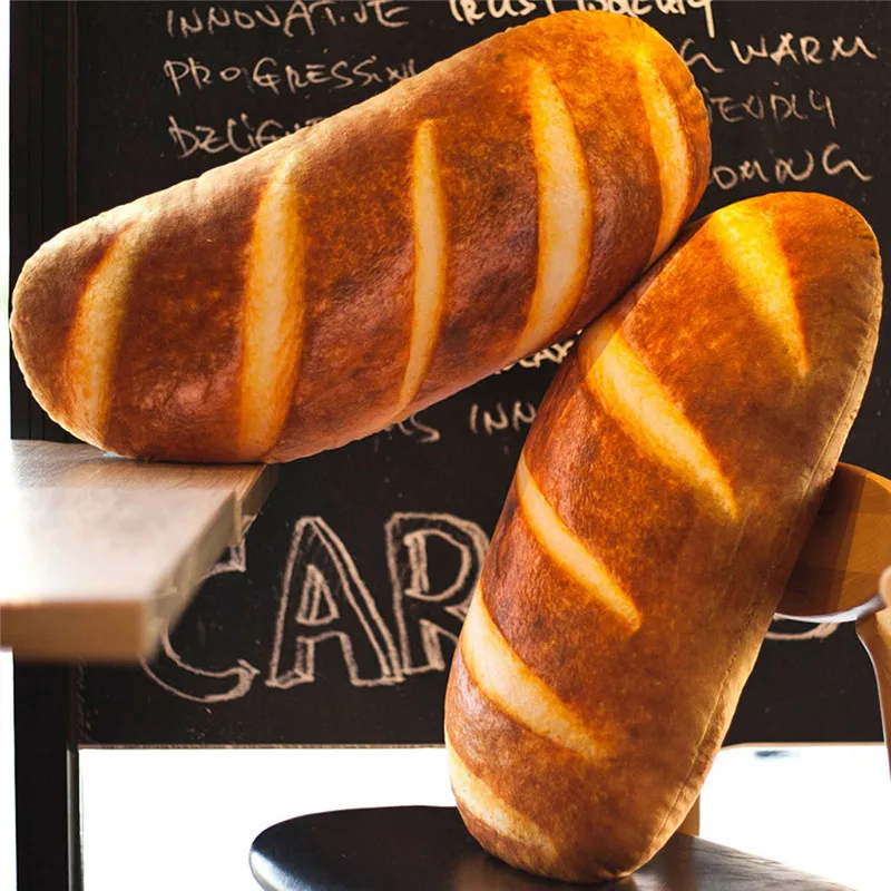 1 м 3D имитационный Хлеб Форма Подушка «Dakimakura» гостиная мягкая поясничная задняя плюшевая мягкая игрушка для домашнего декора#2N21