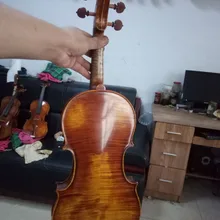 Высокое качество 4/4 скрипка модель amati 1566 клен сзади древесина старых хвойных деревьев Топ