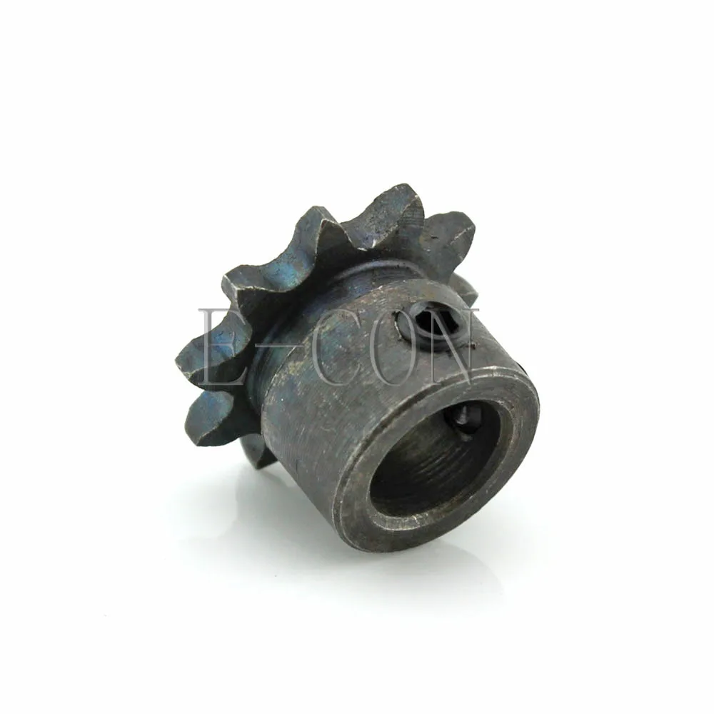 1 PCS 04C 10 Teeth Sprocket Bore 5mm Metal Pilot Motor Gear Roller Chain Drive 25H 10T 2" for Motorcycle Timing Chain DIY