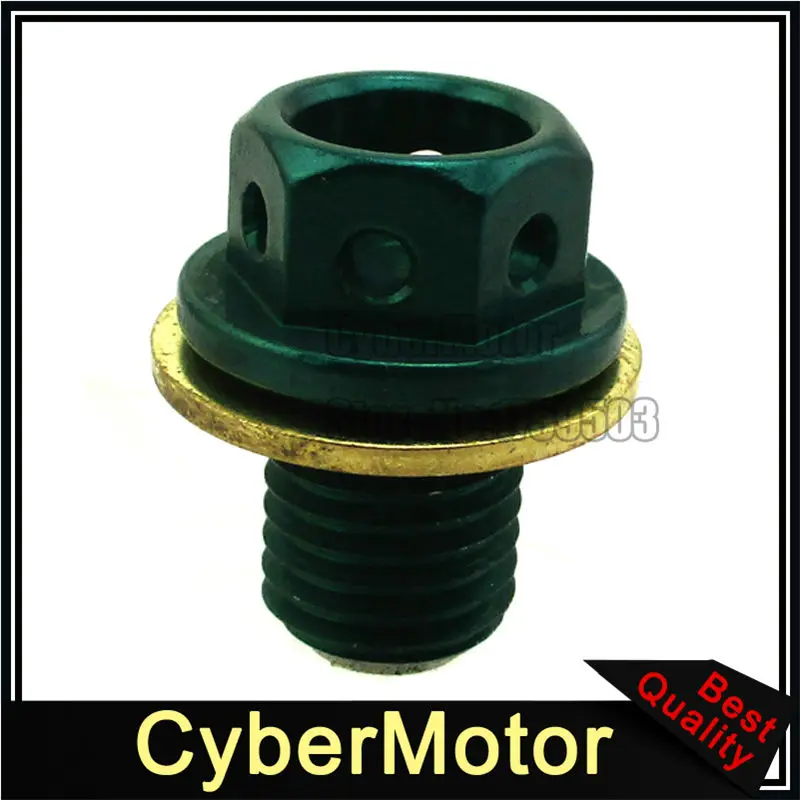 Grün Motor Magnetische Ölablass Bolzen Stecker Für 50cc 90cc 110cc 125cc 140cc 150cc 160cc Lifan YX Zongshen Pit Dirt Bike ATV Quad
