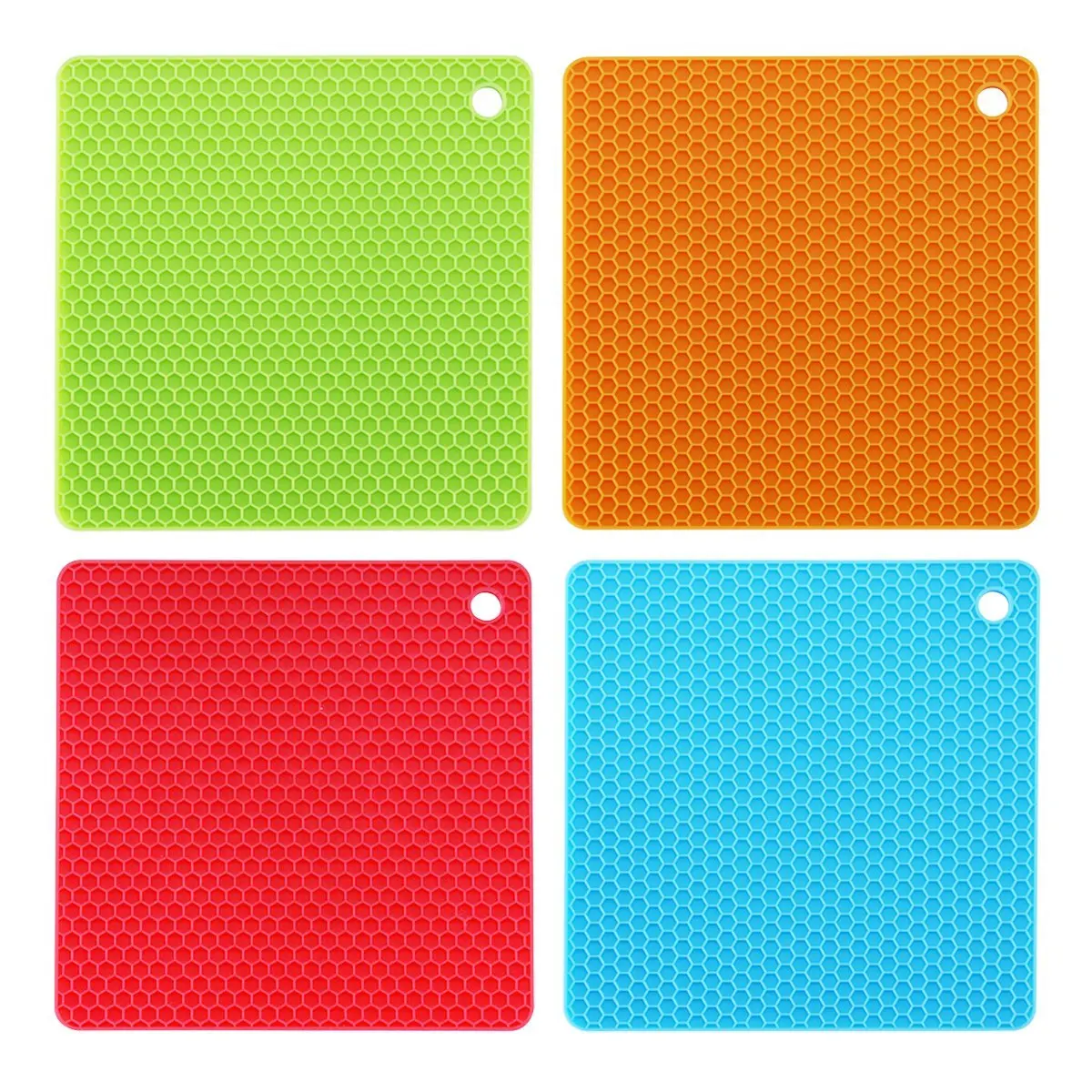 Non-slip Silicone Table Placemat Cup Coaster Heat Resistant Pot Holder Kitchen Accessories
