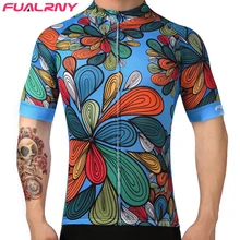 FUALRNY Brand Men’s Cycling Jersey Short Sleeve Bicycle Clothing 2017 Quick-Dry Riding Bike Sportswear Clothes Ropa Ciclismo