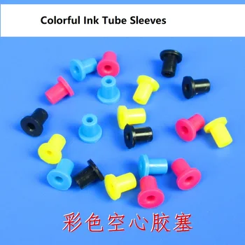 

INK WAY 400pcs ciss rubber seal pipe sleeve DIY CISS tube bend sleeve Hollow plug