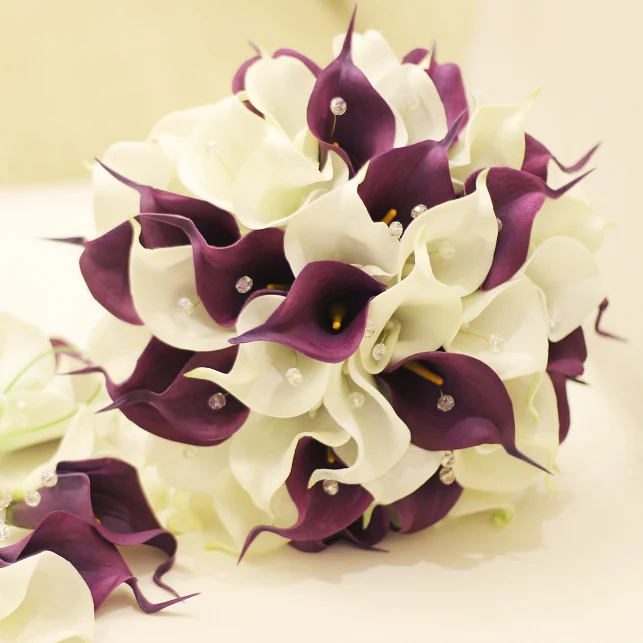Шерри Калла брошь букет Белая невеста Свадебный букет невесты искусственный цветок настраиваемые букеты