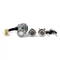 Areyourshop Motorcycle Ignition Switch Lock Set 35010-GV4-901 For Honda CH80 Elite 1985-2007 Aluminum plastic Motor Lock