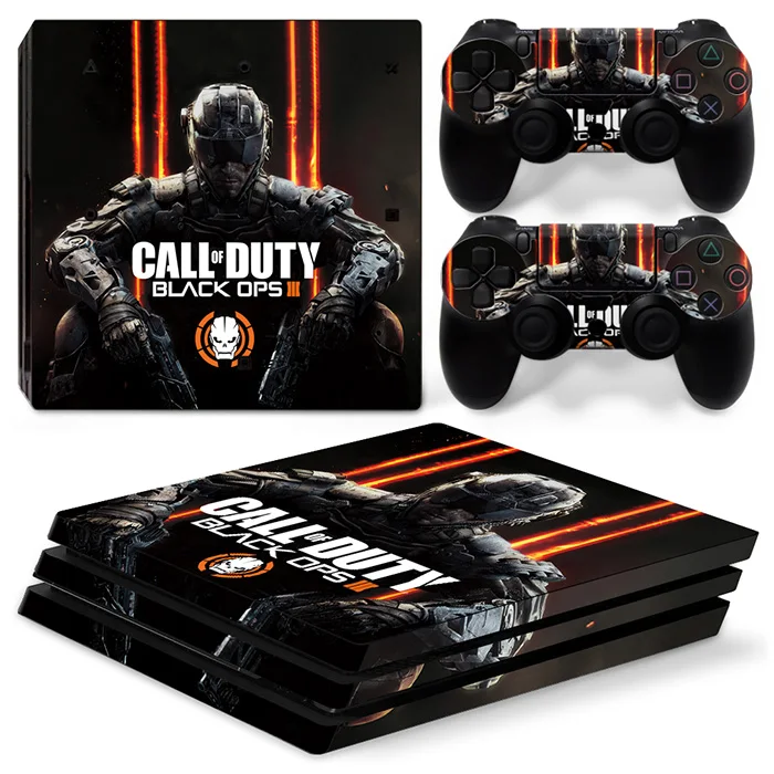 

Decal for PS4 Pro Console PVC Vinyl Skin Stickers and 2 Pcs Controllers Stickers free shipping