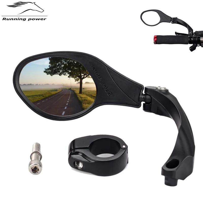 

Bicycle Mirror MTB Road Bike Rear View Mirror Cycling Handlebar Back Eye Blind Spot Mirror Flexible Safety Rearview Bike Mirrors