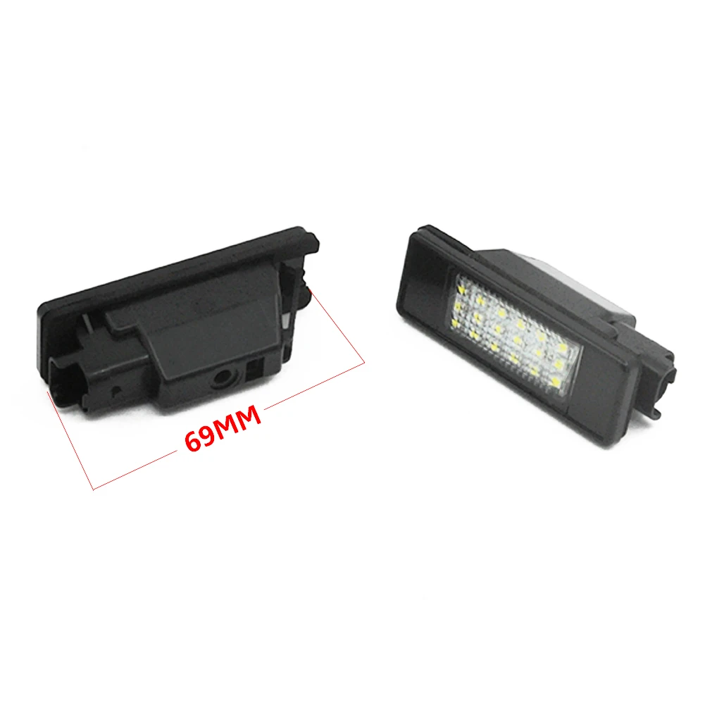Светодиодный SMD светильник для номерного знака CITROEN C2 3D/C3 5D/C4 3D/C4 5D/C5 4D/C5 5D/C6 4D/C8 4D DS3