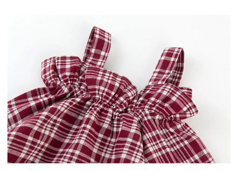 teenage girls blouses shirt clothing kids clothes children summer 2018 plaid cotton baby teens girl school sleeveless tops vest  4 5 6 7 8 9 10 11 12 13 14 15 16 Years little teenage girls kids clothing lolita blouse (9)