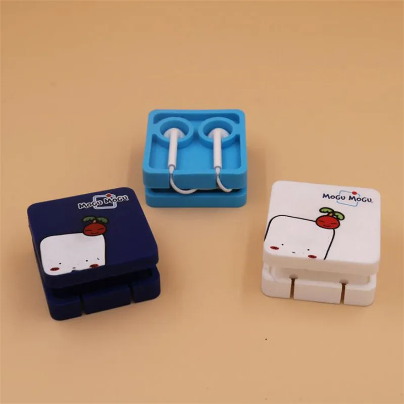 

Silicone Cable Winder For Wired Earphone Portable Mini Earphone Organizer Wire Headset Management Holder Earphone Accessories