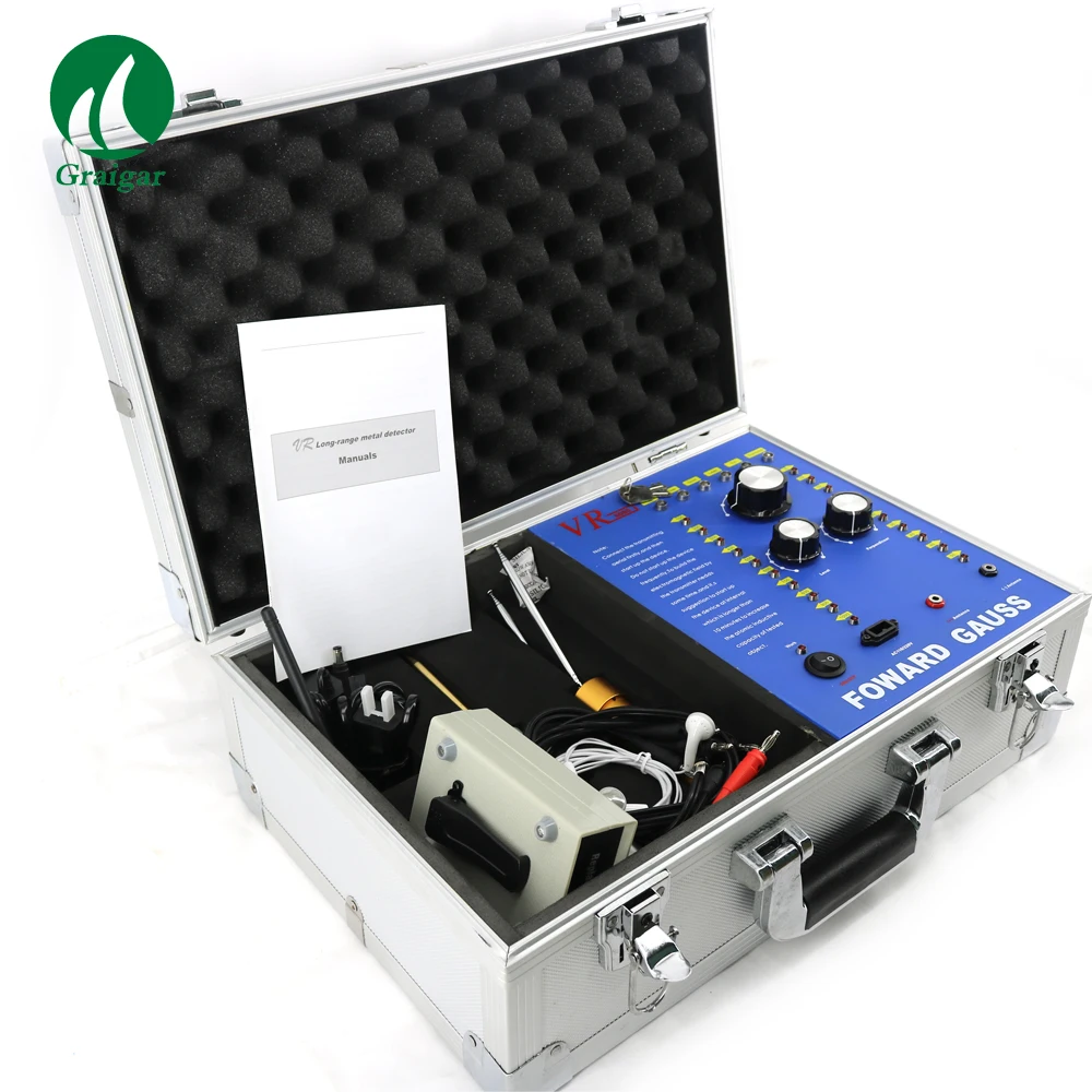 Free Shpping VR6000 Long Range King Underground Metal Detector Gold