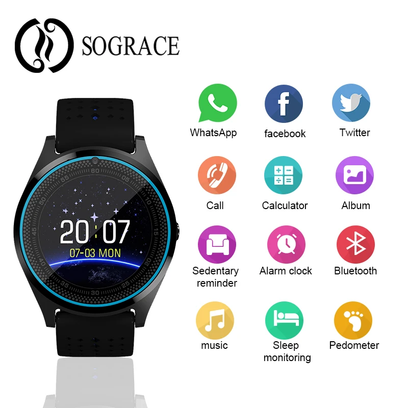smartwatch with sim and camera