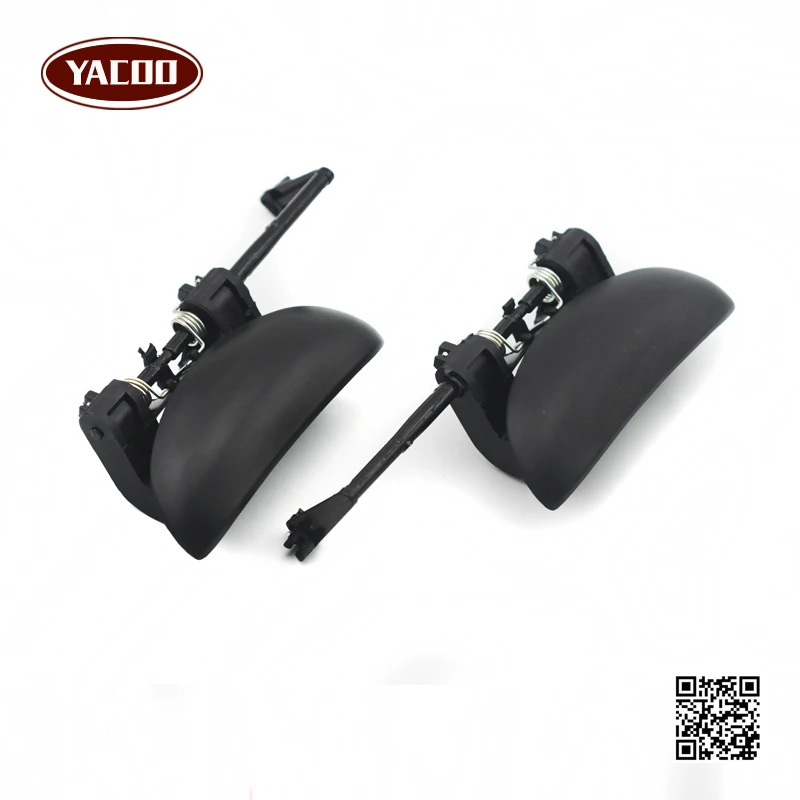 

1PAIR FRONT EXTERIOR DOOR HANDLE FOR PEUGEOT 206 207