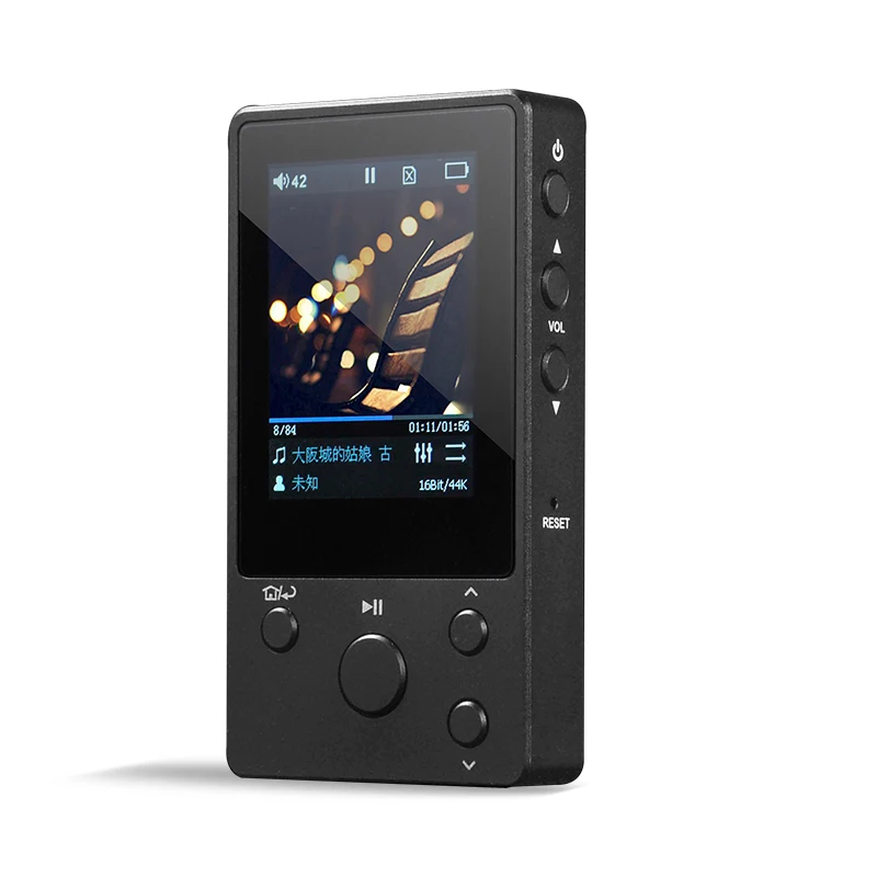 

XDUOO NANO D3 High Fidelity Lossless Music Player MP3 DSD256 24Bit/192K HD Five sections of EQ IPS screen 20hours of play