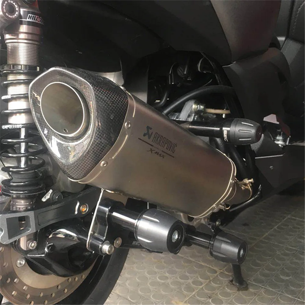 

For YAMAHA XMAX 125 X-MAX 250 XMAX 300 X-MAX 400 2017 2018 Crash Pads Exhaust Sliders Crash Protector