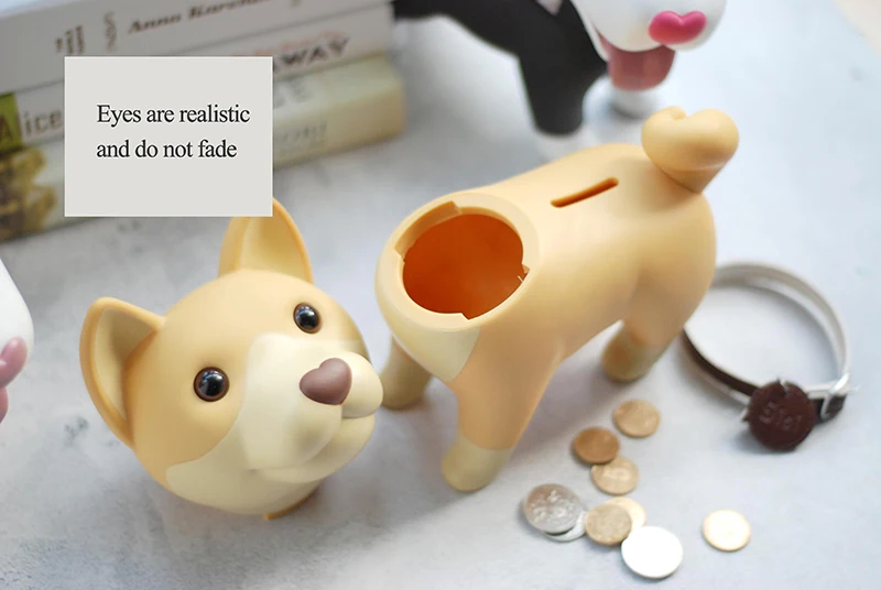  bank money safe box piggy bank ceramic savings unicorn money box banknotes coin capsule dog bank panda puppy bank tin bank skull bank book bank electronic piggy bank atm money cash safe (9)