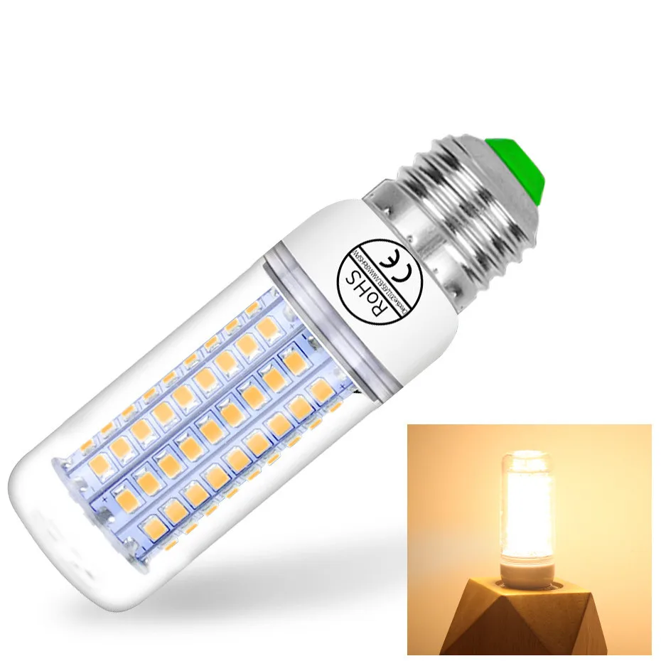 Светодиодная лампа-светильник куруза E27 E14 5730SMD 220 в 24/36/48/56/69/72 светодиодов | Лампы и