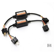 2 шт. светодиодный H4 H7 ошибка декодера компенсатор комплект автомобилей головной светильник тумана светильник 9005 9006 H1 H8 H9 H11 компьютер Предупреждение ошибка компенсатор декодер