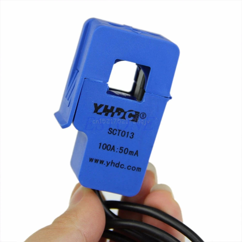 

Non-invasive 0A-100A AC Sensor Split Core Current Transformer SCT-013-000 D24 dropship